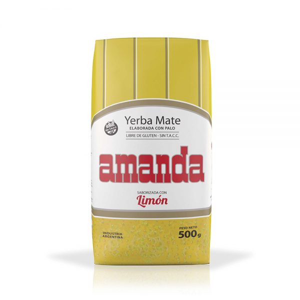 paquete de yerba limón