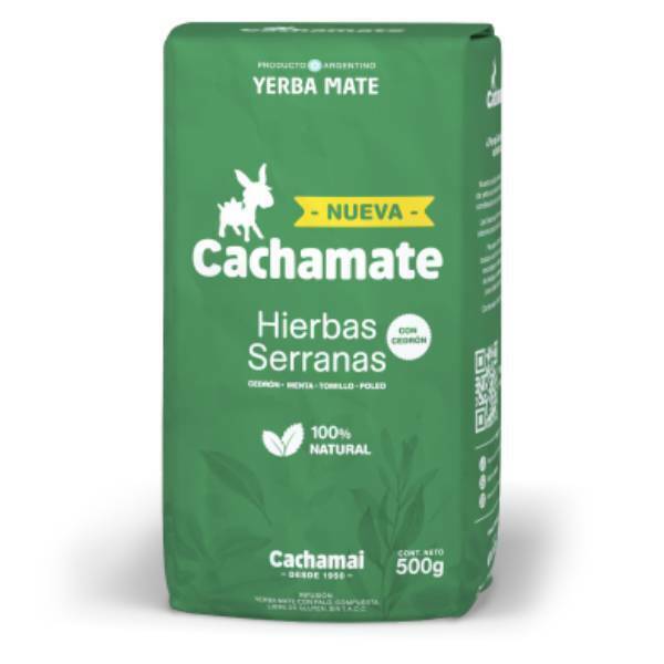 cachamate hierbas serranas con cedrón