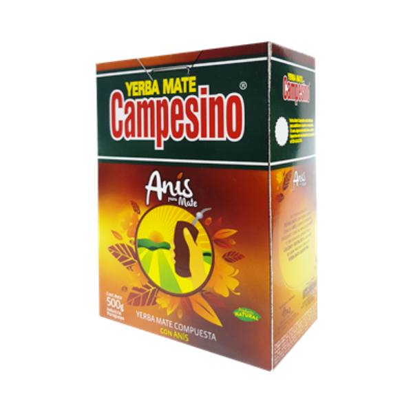paquete de yerba mate campesino anis