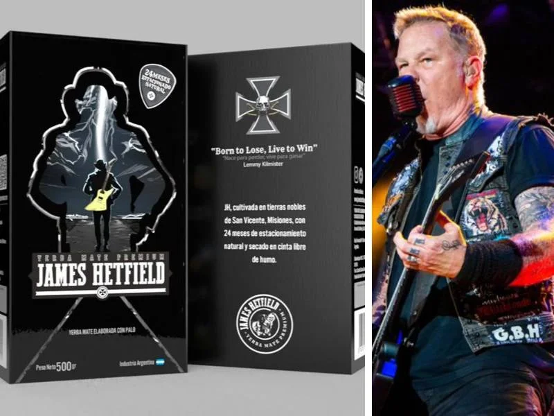 yerba mate de james hetfield