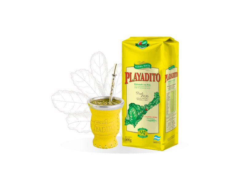 prueba de yerba mate playadito