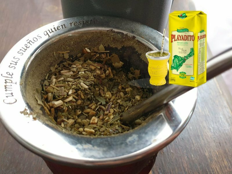 prueba de yerba mateplayadito