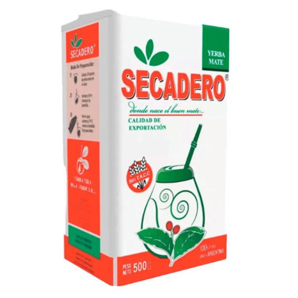 paquete de yerba secadero