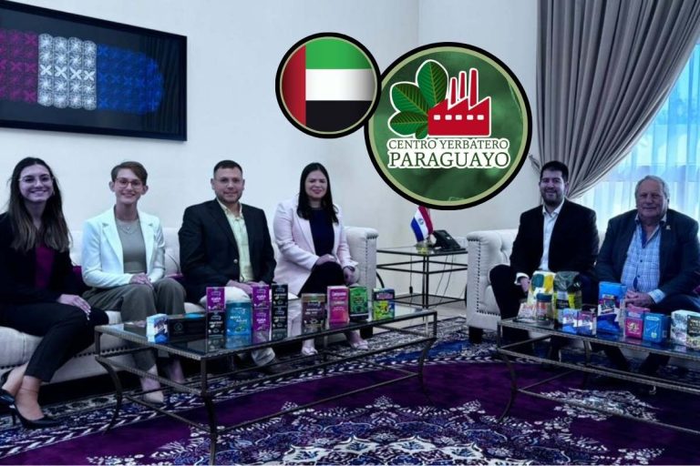 Yerbateras paraguayas en feria de alimentos de Dubai buscan abrir mercados en Europa y Asia